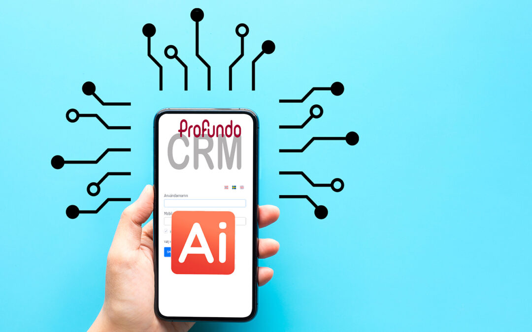 AI integrert i ProFundo CRM