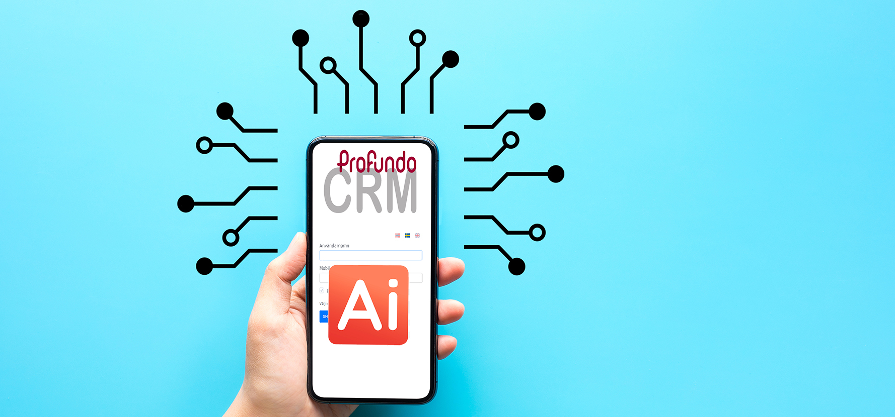 AI integrert i ProFundo CRM